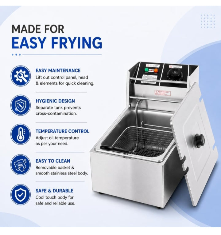 Electric Deep Fryer 6 litre